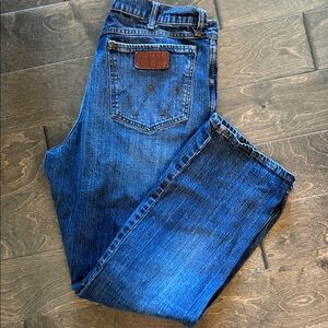 34x30 Wrangler Retro Relaxed Bootcut Denim Jeans